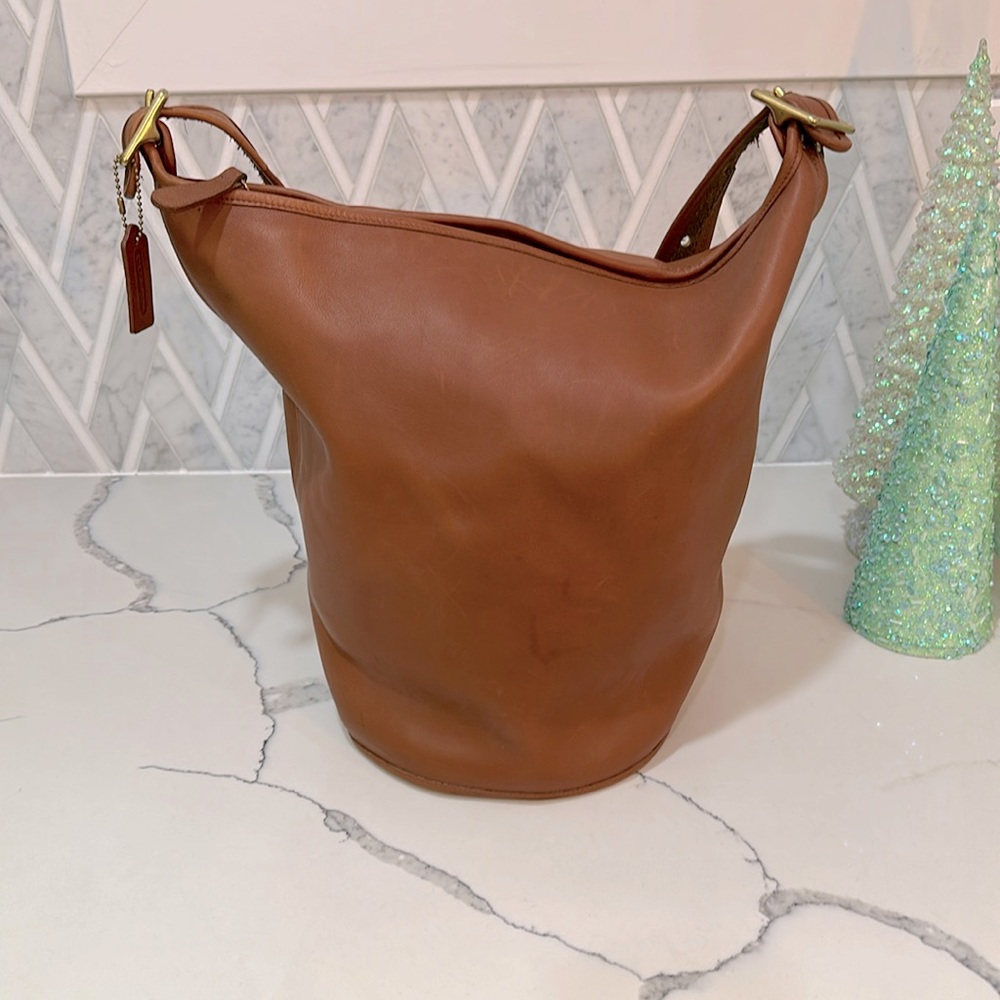 Coach large bucket bag
